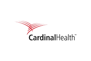 Cardinal Health logo with red bird and black text.